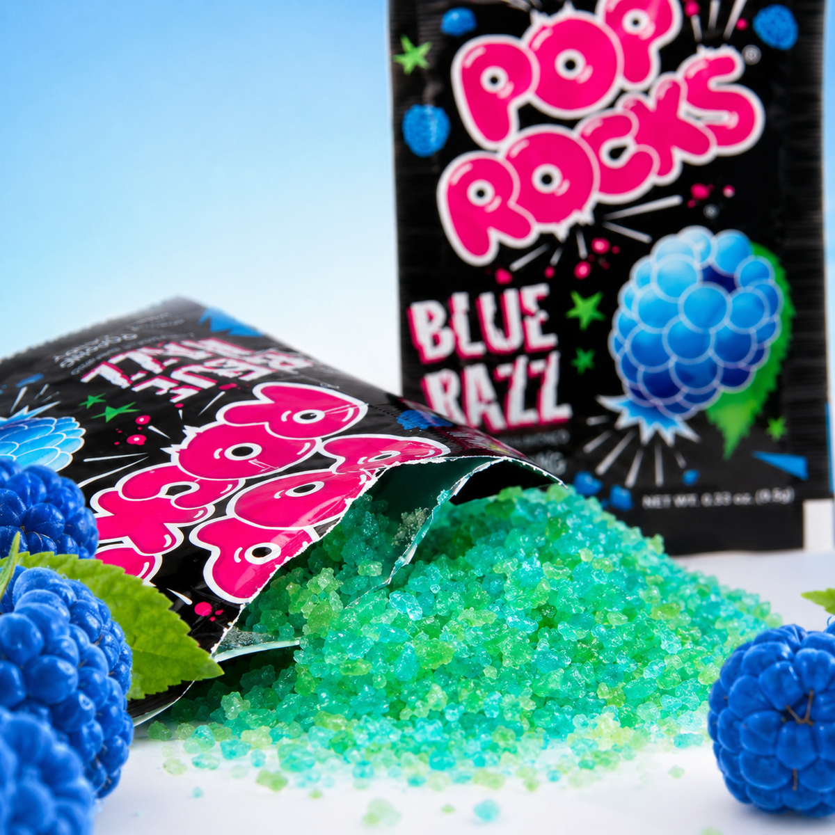 Pop Rocks Blue Razz 24 count case