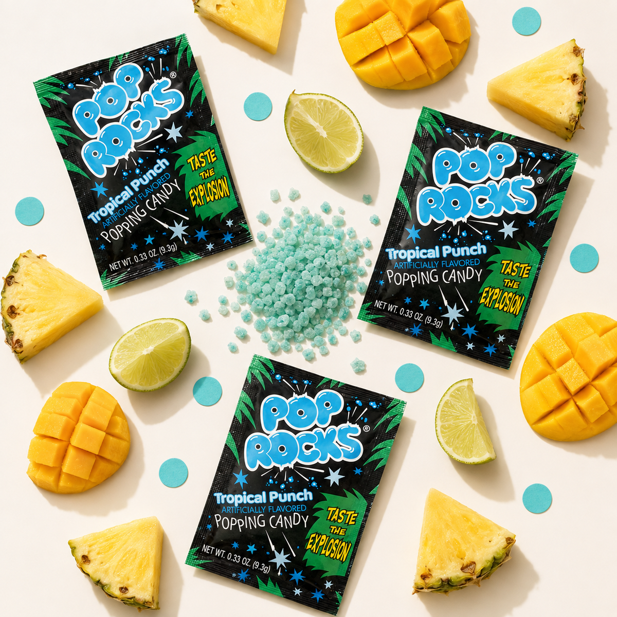 Pop Rocks Tropical Punch 24 count case