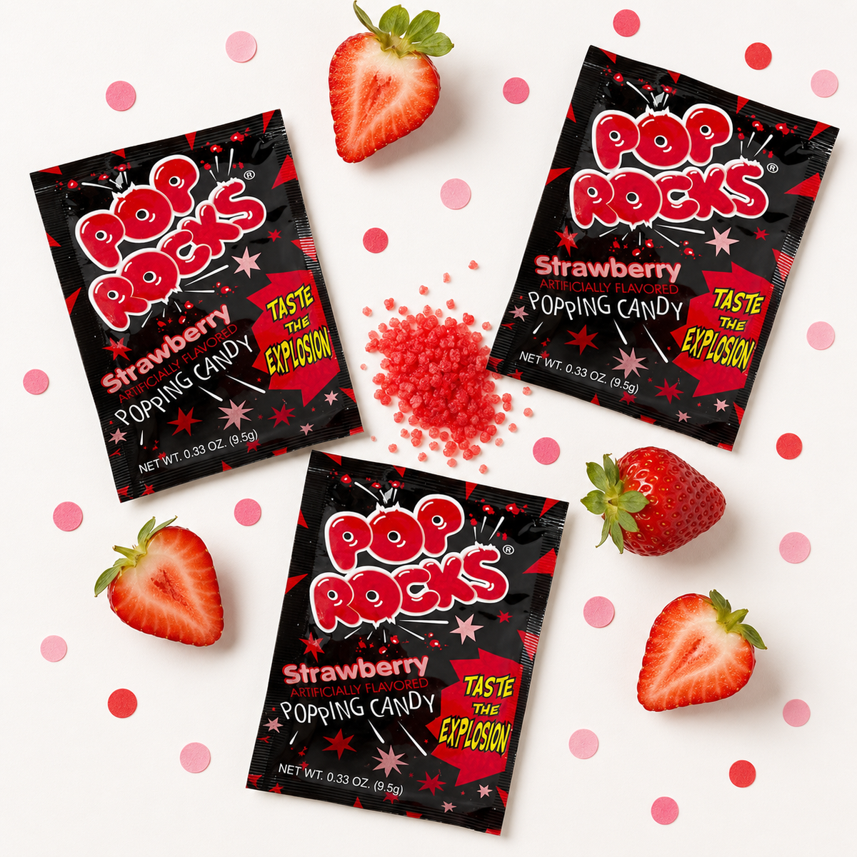 Pop Rocks Strawberry 24 count case
