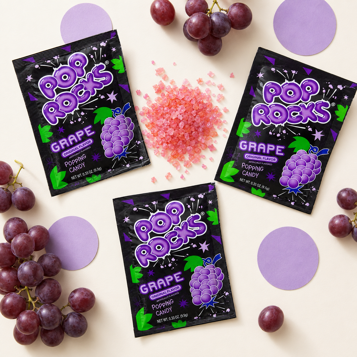 Pop Rocks Grape 24 count case