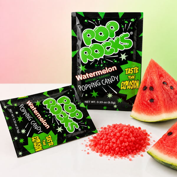 Pop Rocks Watermelon popping candy packets