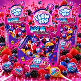 Charms Bursting Berry Blow Pop with bubble gum center