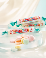 Smarties Tropical Flavor Candy – Sweet & Tangy Fruity Candy Rolls