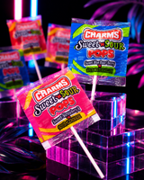 Charms Sweet And Sour Flat Pops 48 ct.