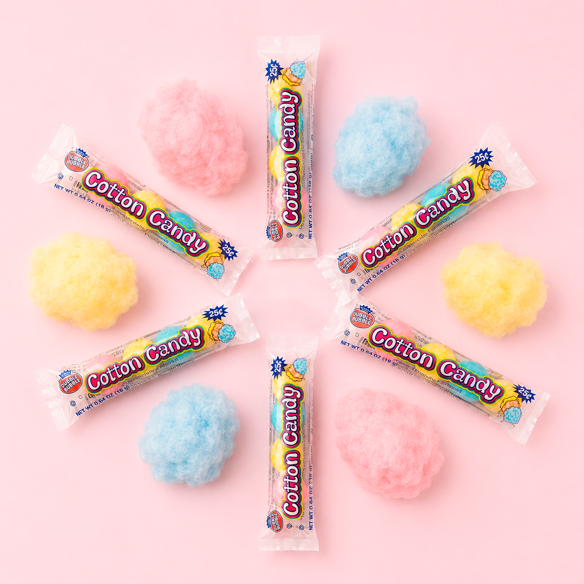 Dubble Bubble Cotton Candy 36 ct.