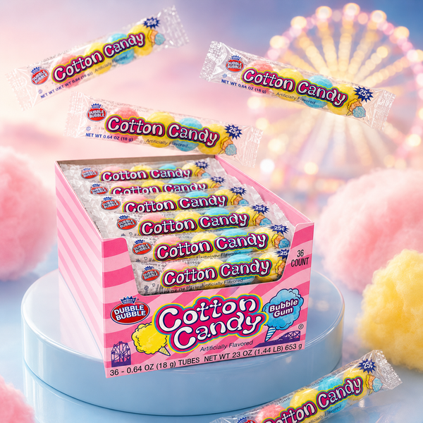 Dubble Bubble Cotton Candy 36 ct.