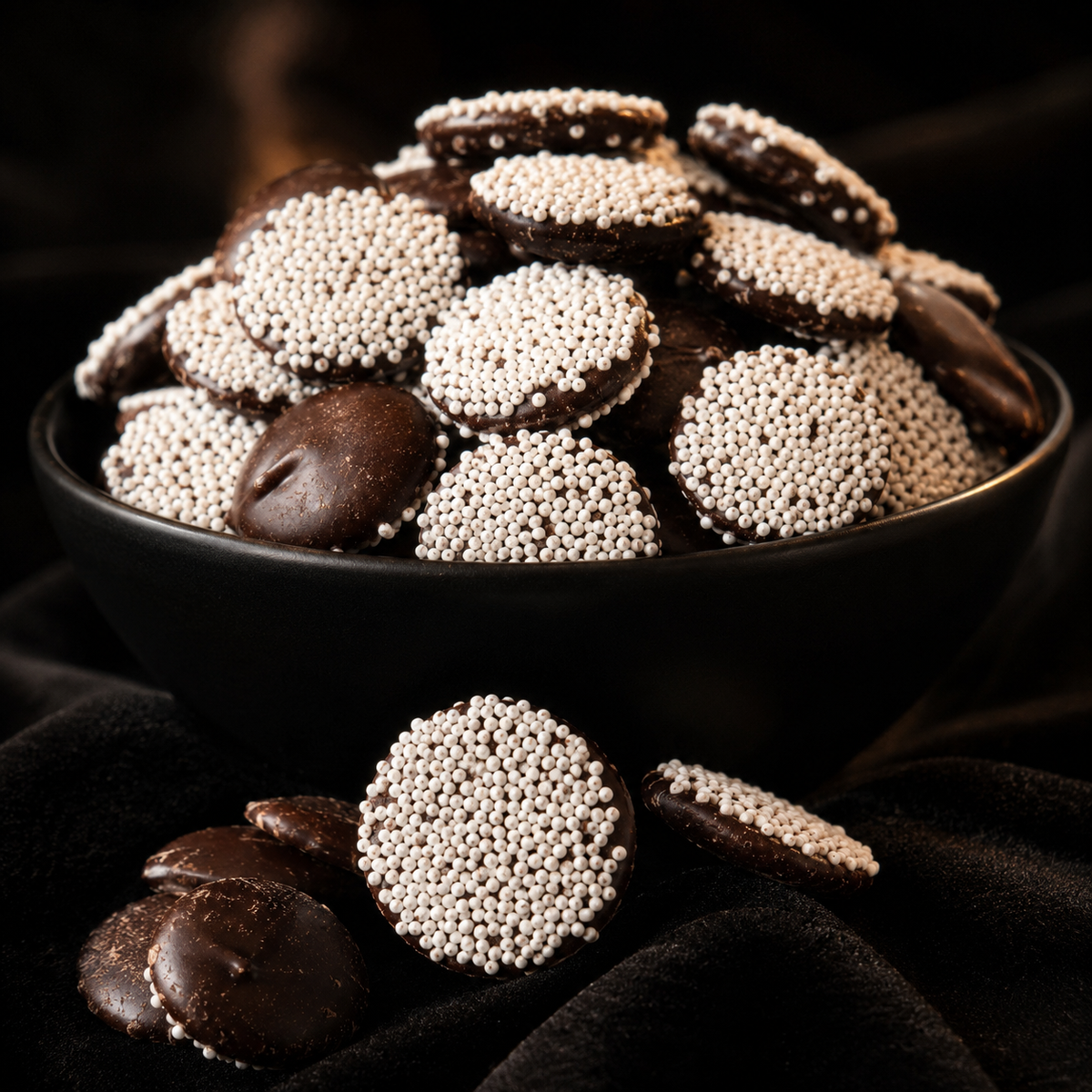 Dark Chocolate Nonpareils