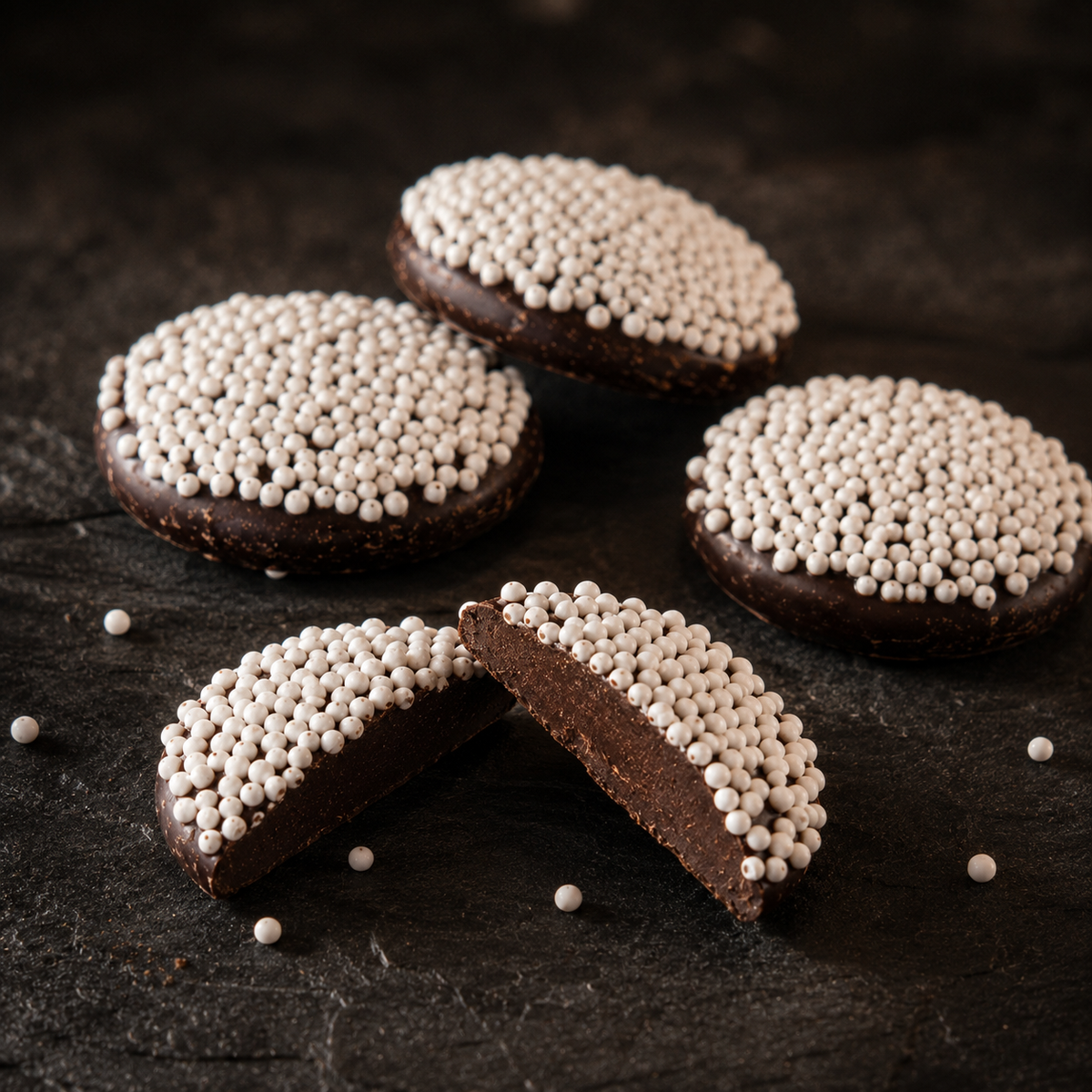 Dark Chocolate Nonpareils