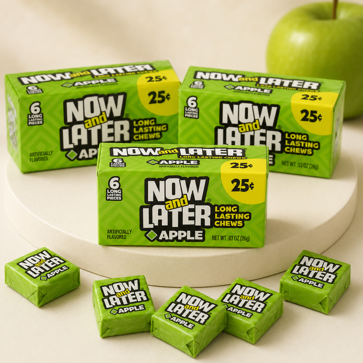 Now and Later Apple 24 ct.