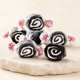 Black Licorice Swirl Salt Water Taffy