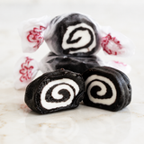 Black Licorice Swirl Salt Water Taffy