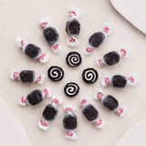 Black Licorice Swirl Salt Water Taffy
