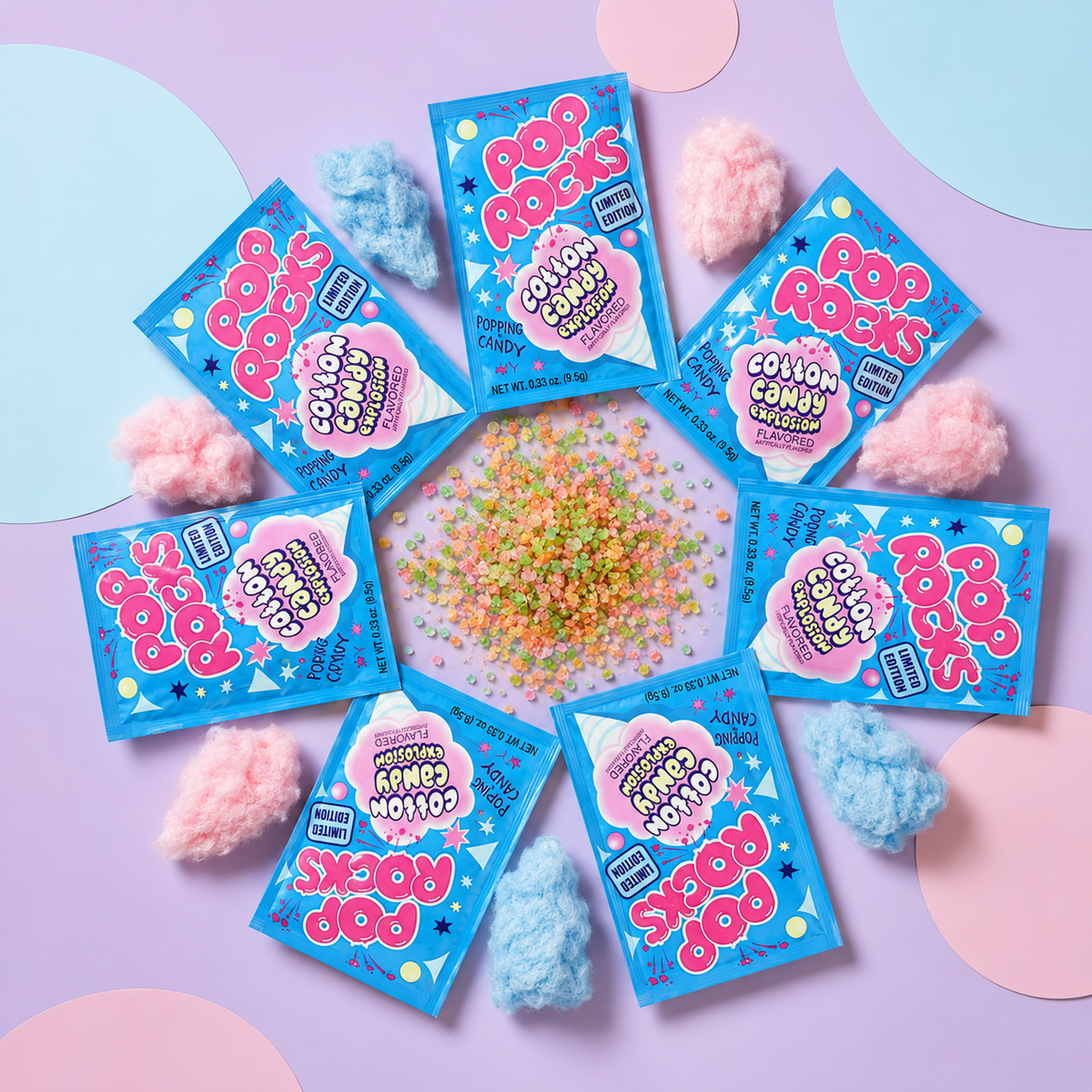 Pop Rocks Cotton Candy 24 ct.