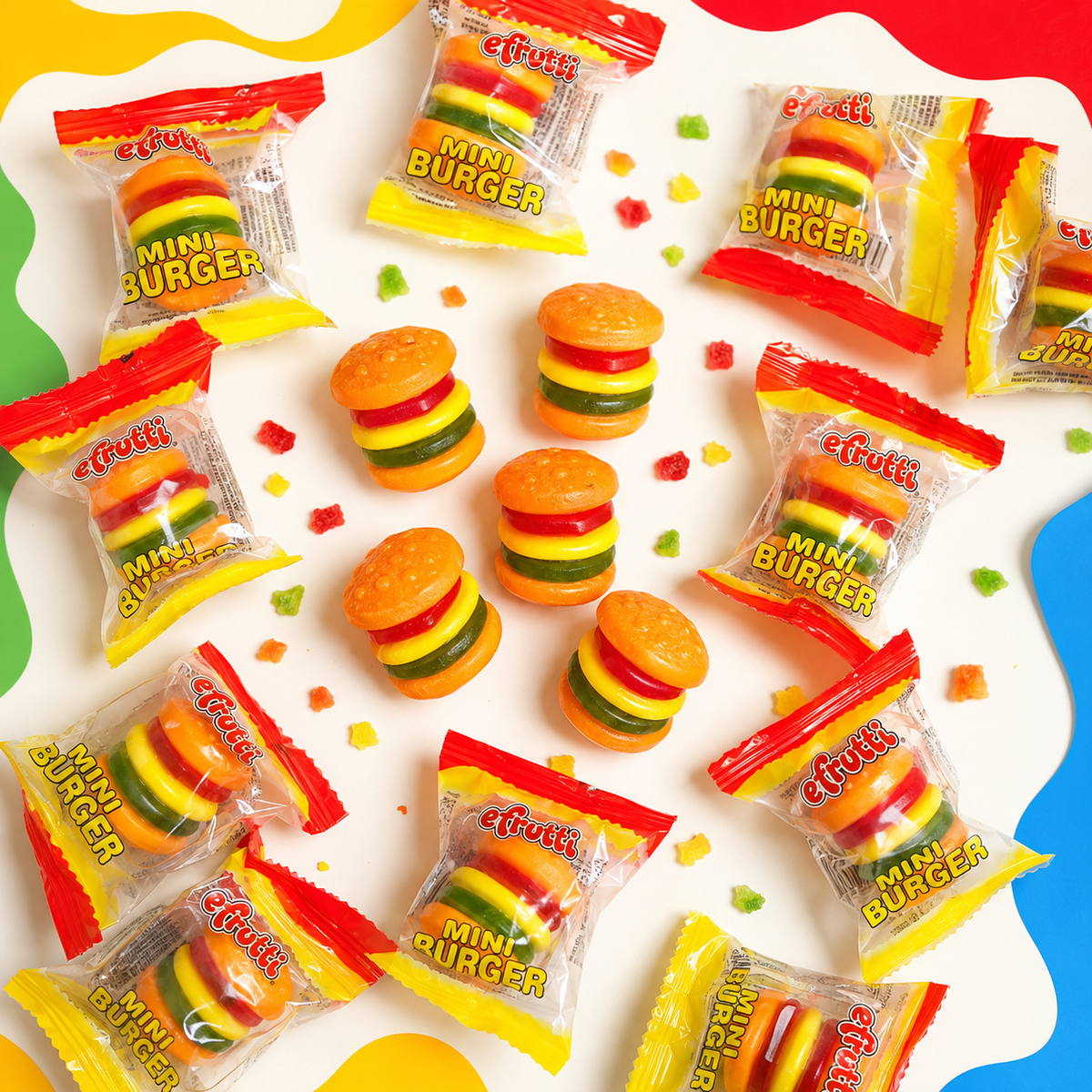 Efrutti Gummy Burgers 60 ct.