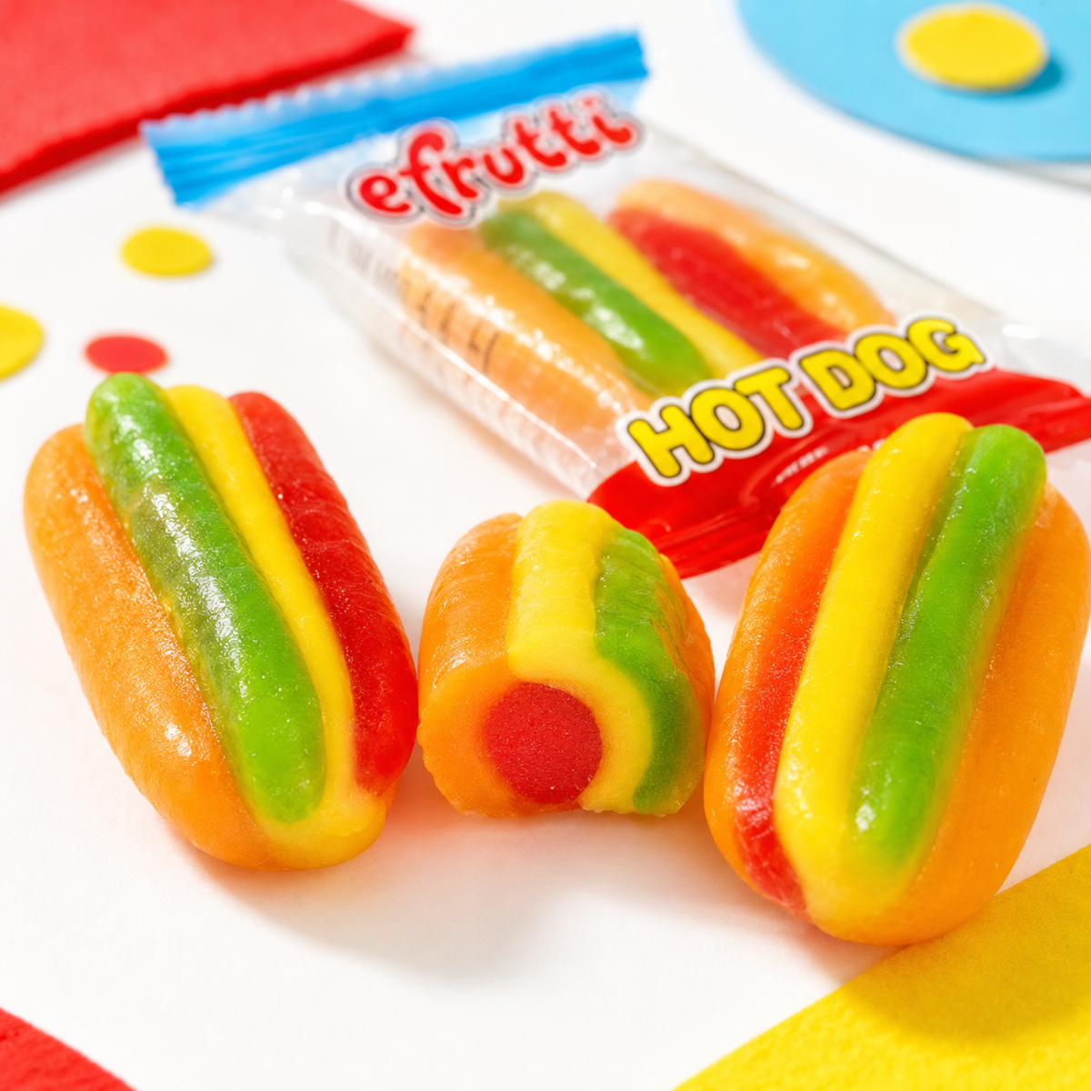 Efrutti Gummy Hot Dogs 60 ct.