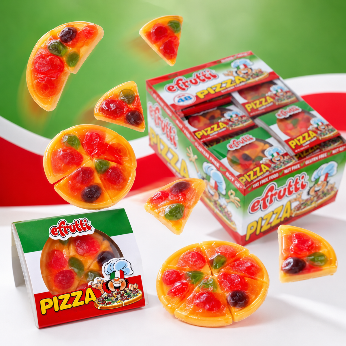 Efrutti Gummy Pizza 48 ct.