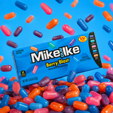 Mike and Ike Berry Blast chewy fruit candy theater boxes, 24 count