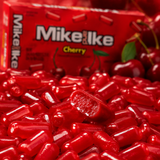 Mike and Ike Cherry chewy fruit candy theater boxes, 24 count