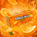 Mike and Ike Orange chewy fruit candy theater boxes, 24 count