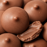 Milk chocolate melting wafers in bulk bag