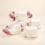 Vanilla salt water taffy, individually wrapped pieces