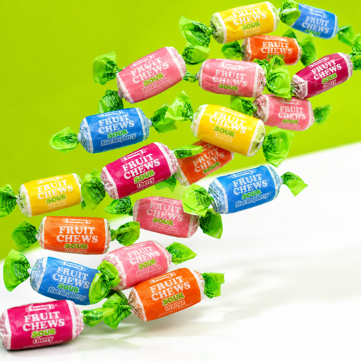 Tootsie Roll sour fruit chews assorted candy