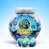 Giant liquid-filled Earth planet gummy candy