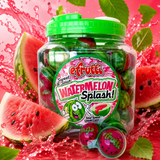 Sweet and sour watermelon liquid-filled gummy candy