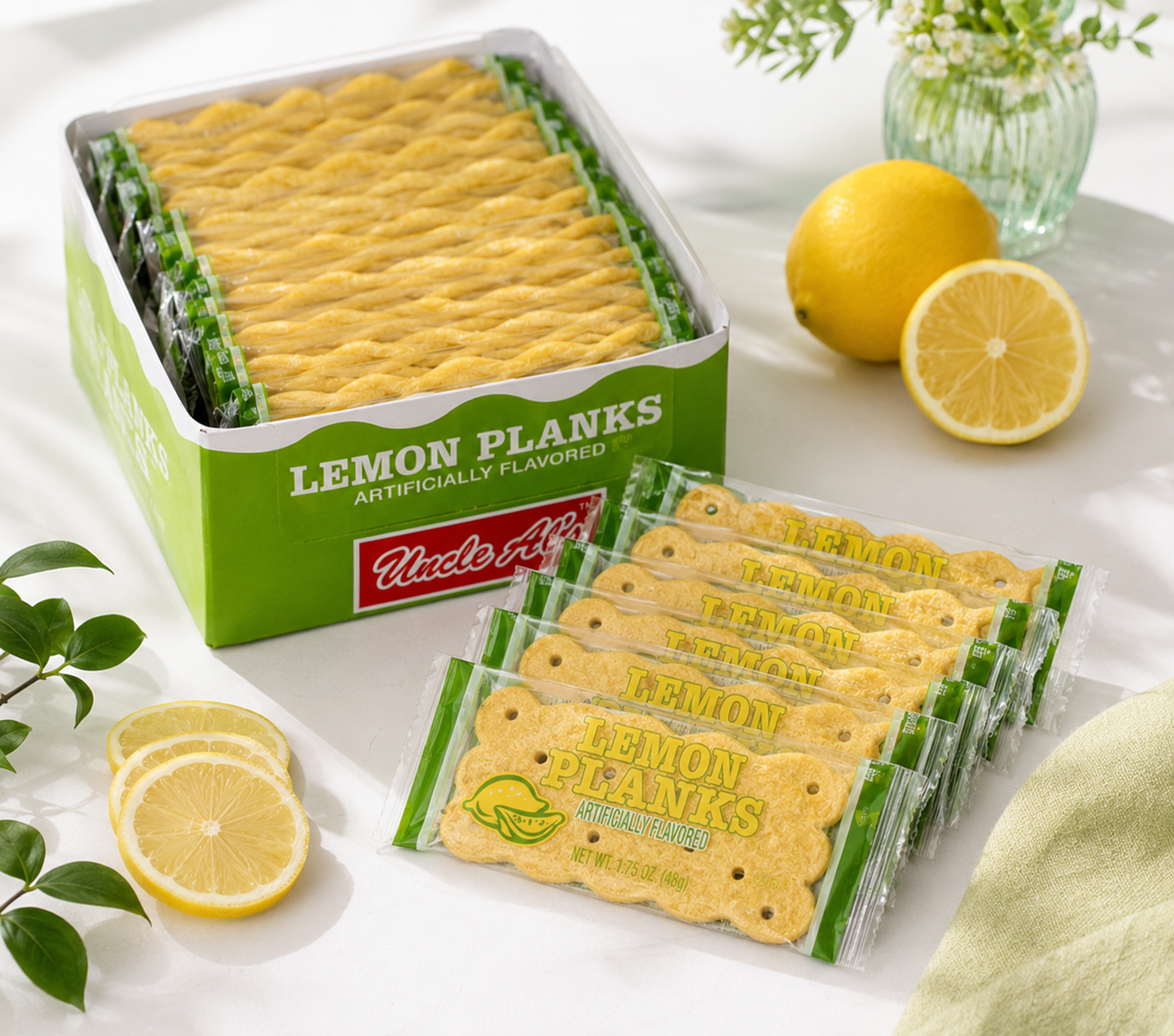 Uncle Al's Lemon Planks Cookies 12 ct.