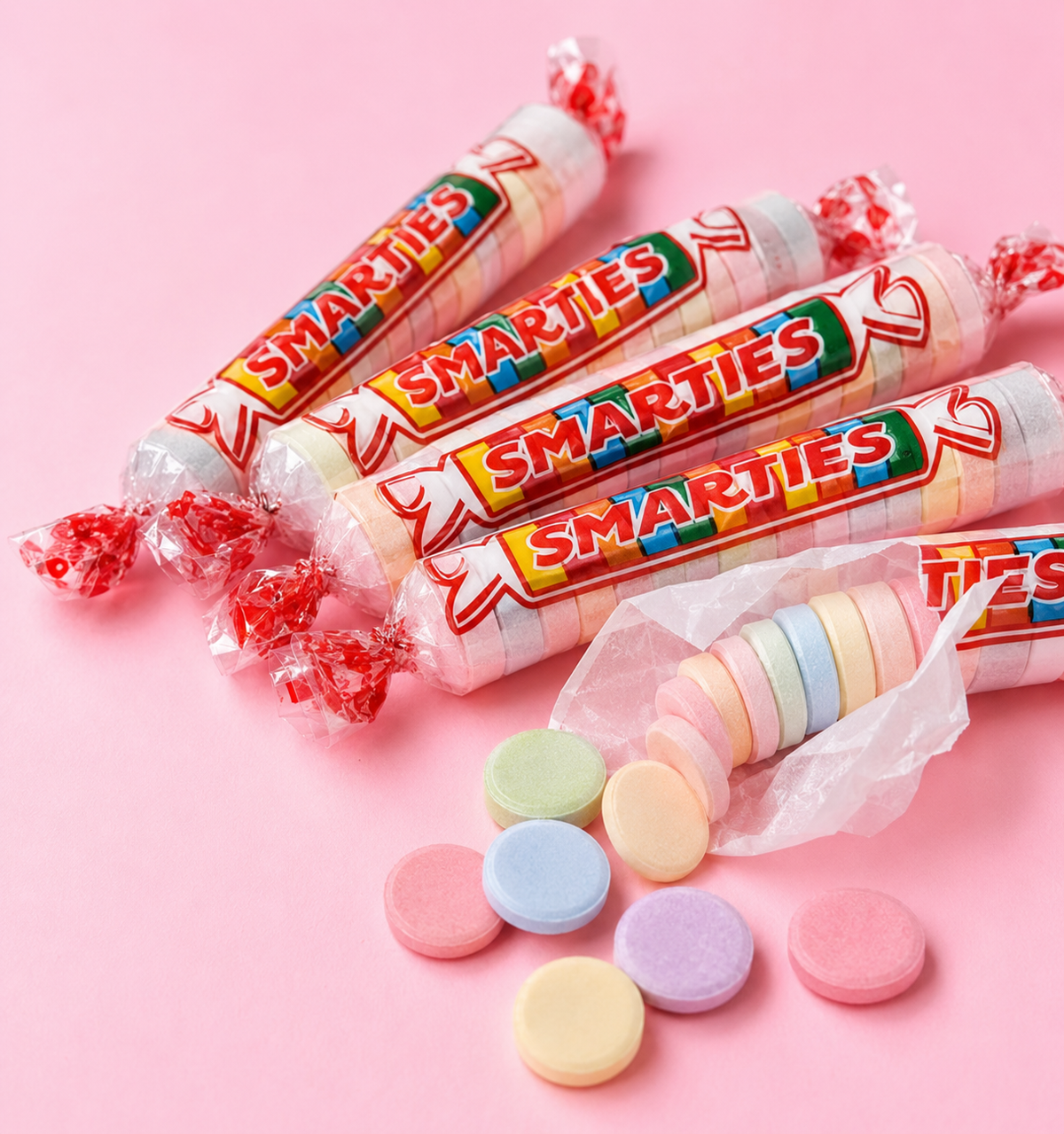 Smarties Candy Rolls – Sweet & Tangy Classic