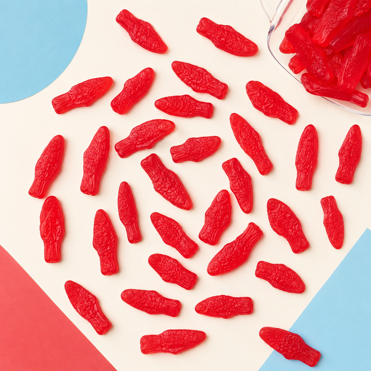 Swedish Fish – Chewy Red Gummy Candy