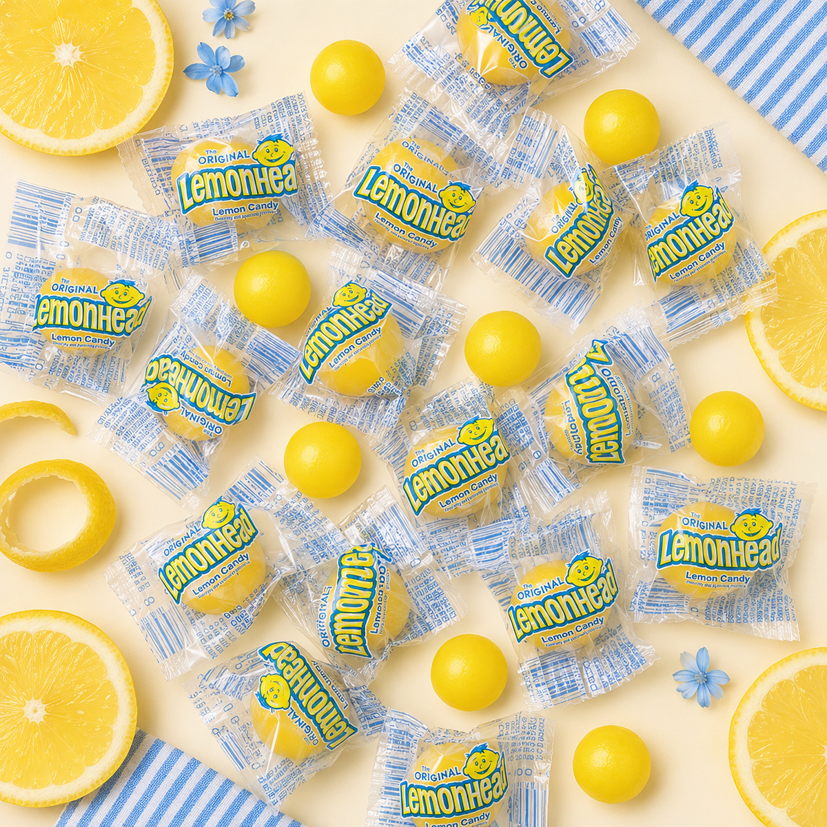 Lemonhead Candy – Tart Lemon Hard Candy