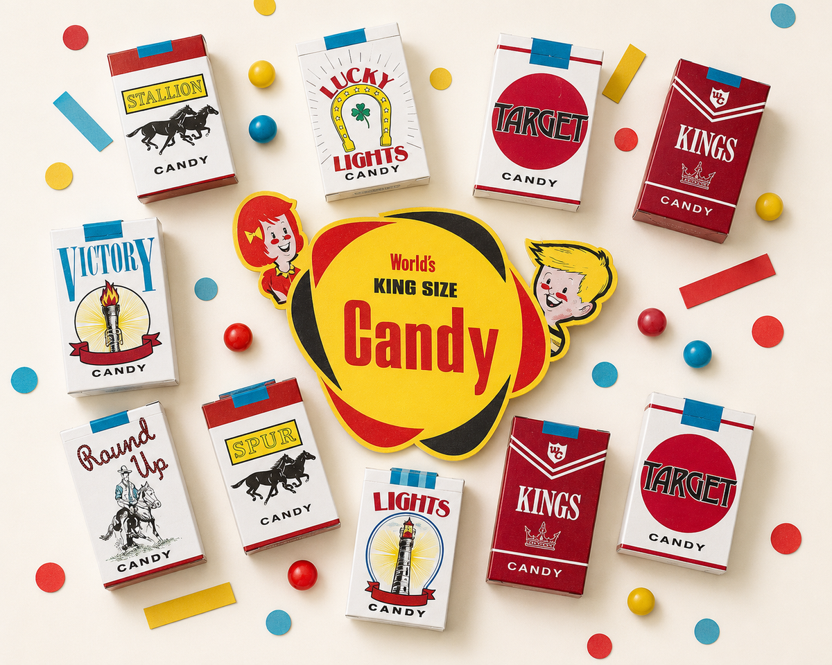 Candy Cigarettes – Retro Novelty Candy Sticks