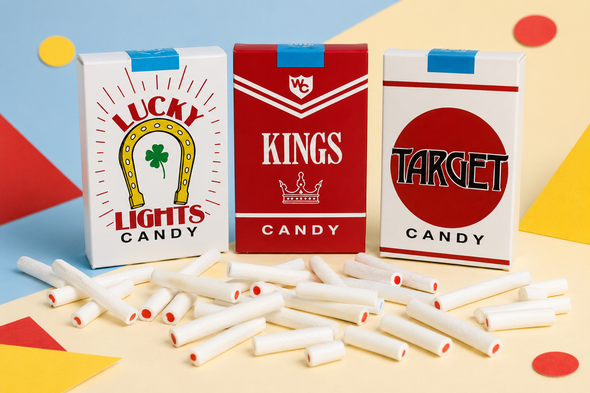 Candy Cigarettes – Retro Novelty Candy Sticks