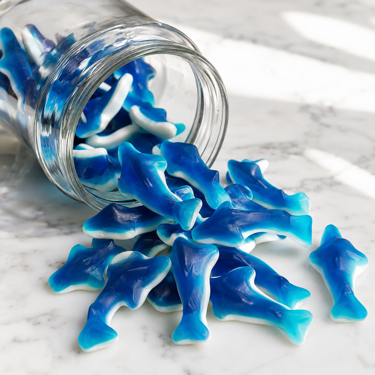 Gummy Blue Sharks – Fruity Shark Gummies
