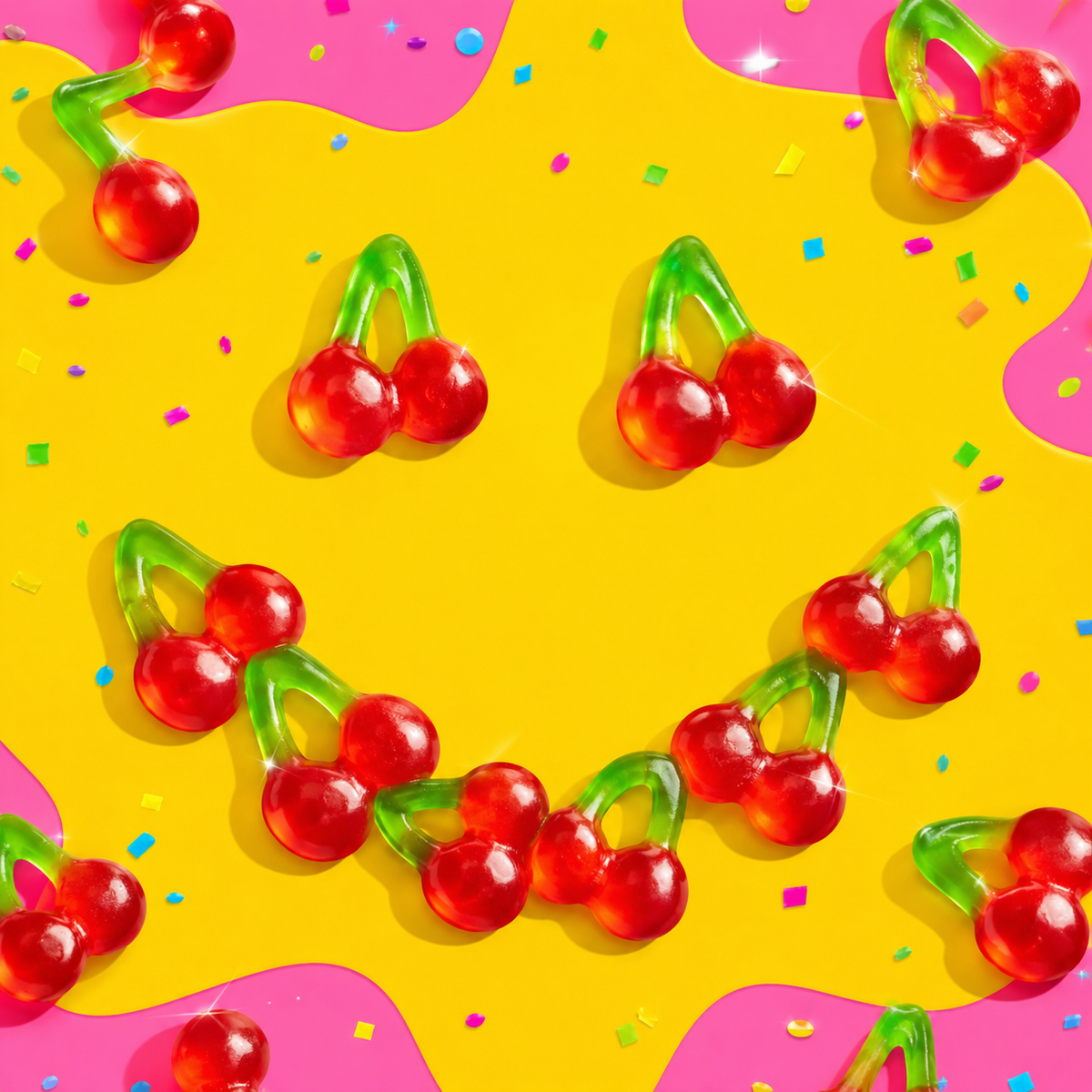 Gummy Twin Cherries – Sweet & Tart Cherry Gummies