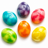 Funny fried egg shaped gummy candy