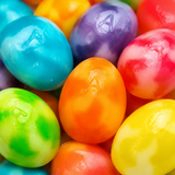 Funny fried egg shaped gummy candy