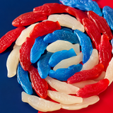 Patriotic Swedish Fish candy mix