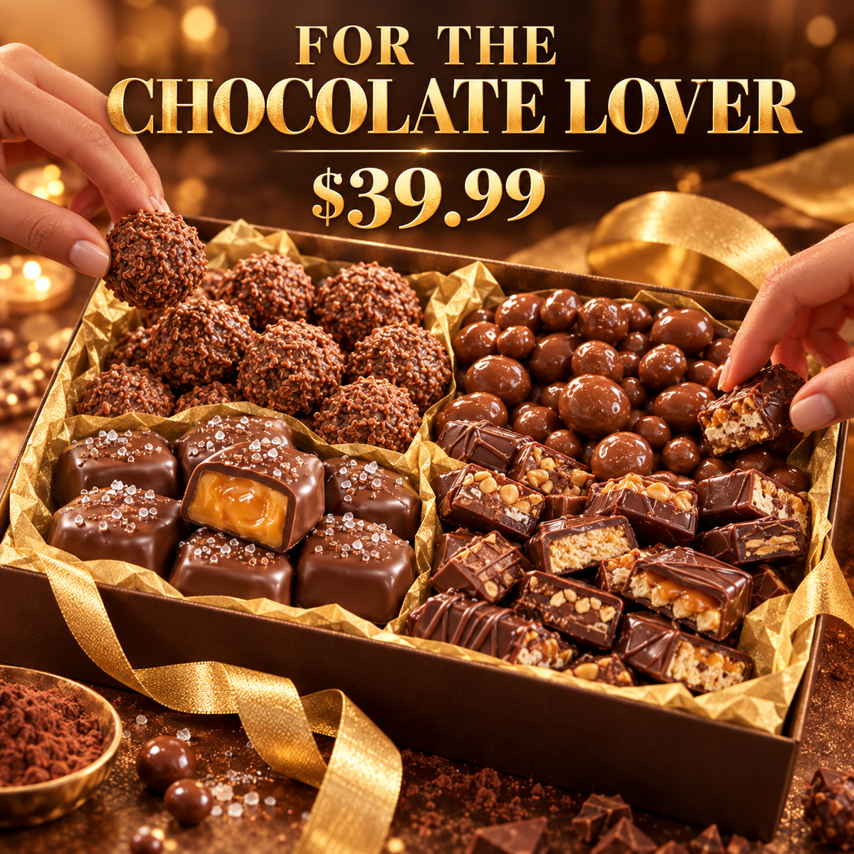 Chocolate Lover Bundle gift box