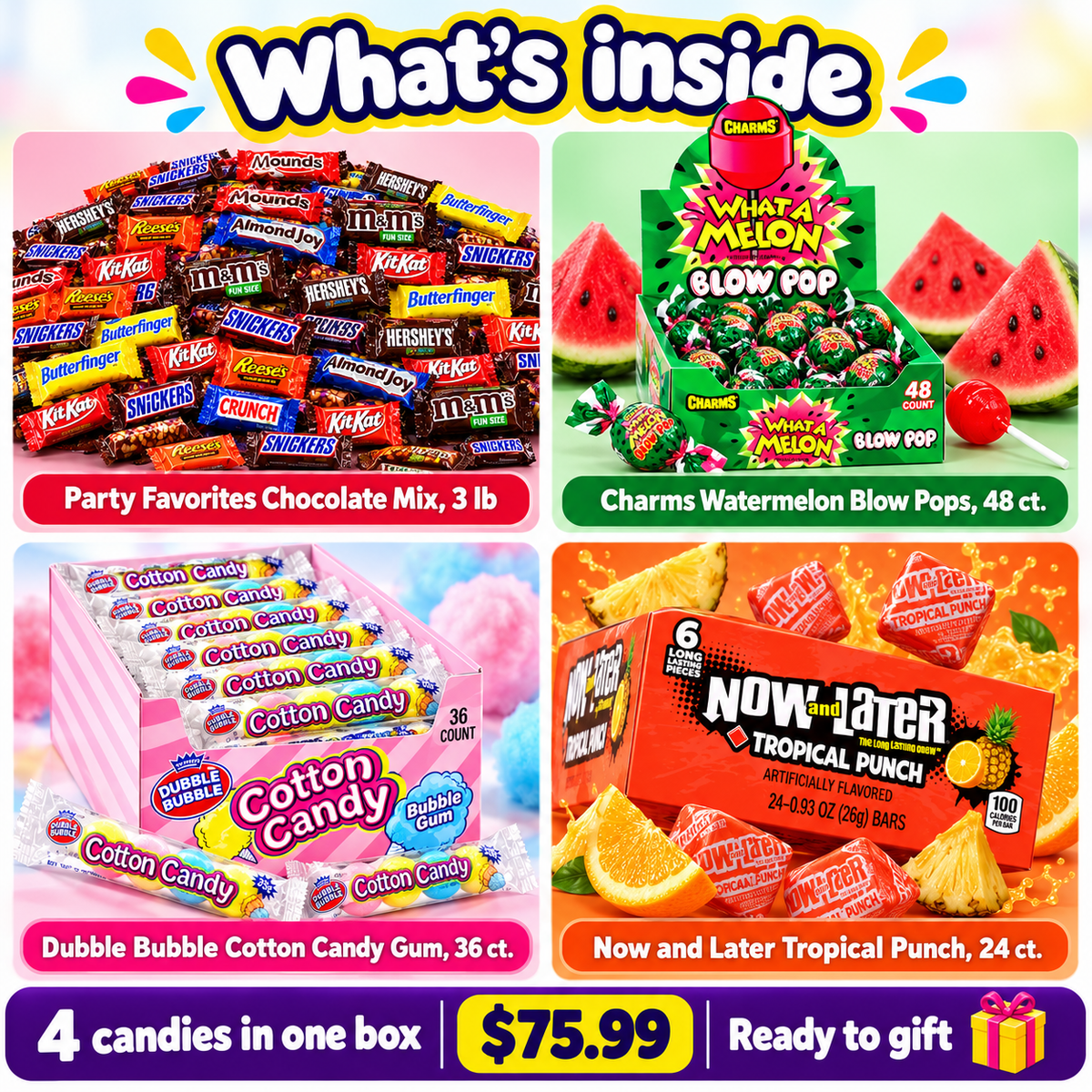 Trick-or-Treat Big Night bundle contents laid out
