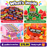Trick-or-Treat Big Night bundle contents laid out