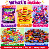 Kids Halloween Party Pack contents laid out