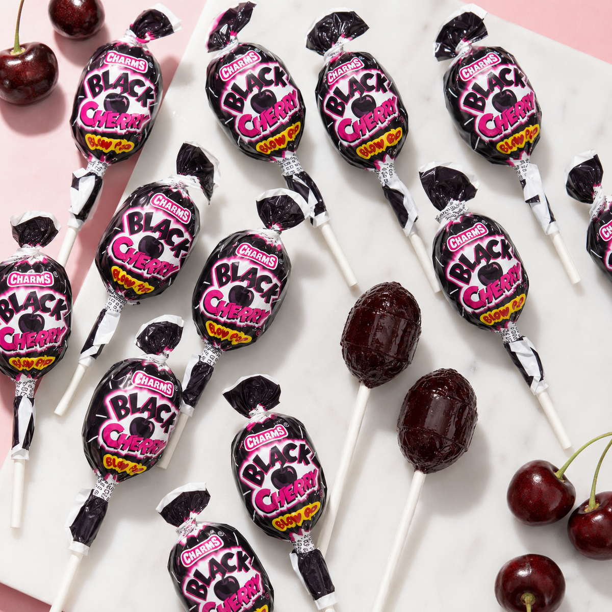 Charms Blow Pops Black Cherry 48 ct.