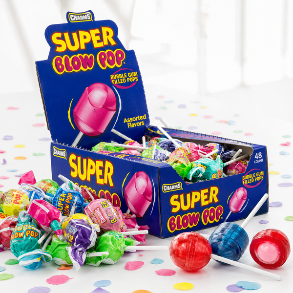 Charms Super Blow Pop 48 ct.