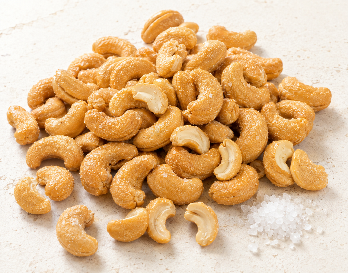 Roasted & Salted Cashew – Whole Buttery Nuts