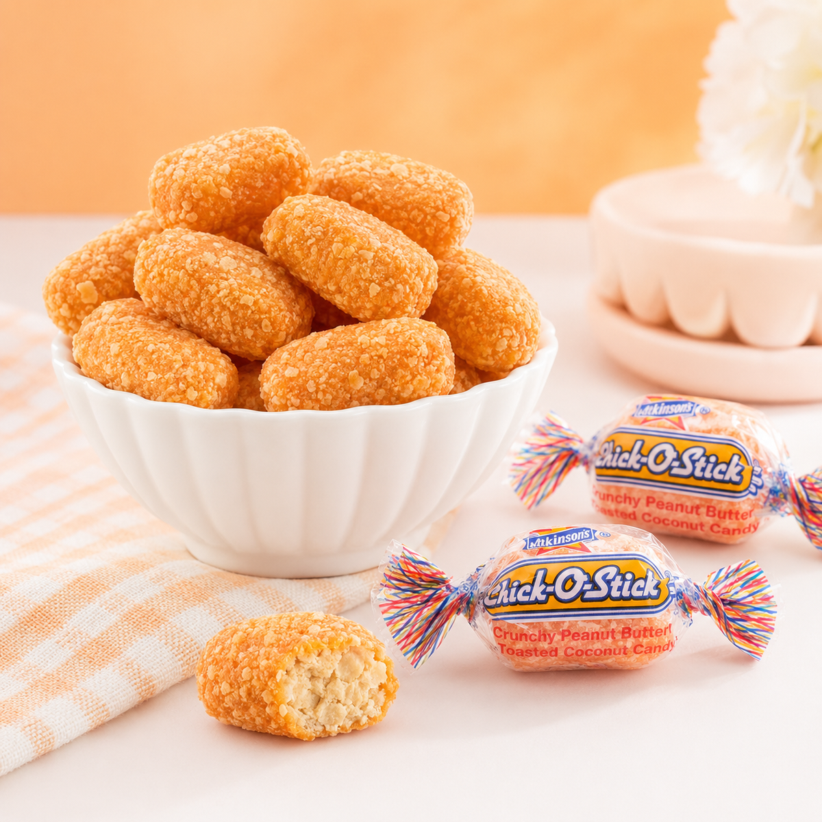 Chick-O-Stick Bites – Peanut Butter & Coconut