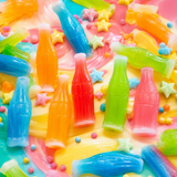 Wax Bottle Candy – Retro Liquid-Filled Bottles