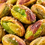 Shelled pistachios in a bowl