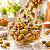 Bulk bag of roasted salted shelled pistachios